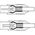 Goobay goobay TV antenna cable 135dB white 1m -4x shielded