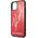 Karl Lagerfeld Karl Lagerfeld iPhone 11 Pro KLHCN58DLKSRE czerwony hard case Signature Glitter