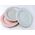 Mondex TALERZ OBIADOWY PŁASKI 24cm ADEL PINK MONDEX