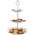 Orion PATERA 3-POZIOMOWA PORCELANOWA OKRĄGŁA 15.8/20.5/25.5cm ORION