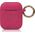 Guess Etui ochronne GUACCSILGLBK Silicone Glitter do AirPods 1/2 bordowe