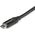 Kabel USB StarTech USB-C - USB-C 0.5 m Czarny (USB2C5C50CM)