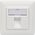 Digitus Assmann DIGITUS FACEPLATE FOR KEYSTONE/JACKS 1XRJ45 80X80MM