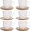 Orion Filiżanka porcelanowa, filiżanki, zestaw filiżanek do kawy, espresso, 100 ml, 6 sztuk