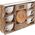 Orion Filiżanka porcelanowa, filiżanki, zestaw filiżanek do kawy, espresso, 100 ml, 6 sztuk