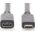 Kabel USB Digitus USB-C - USB-C 2 m Czarny (AK-300210-020-S)