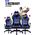 Fotel Diablo Chairs X-Horn L niebieski