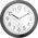 Mebus Mebus 52450 wireless wall clock black