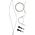 Mantona mantona safety line Set Stainless Steel 40cm + 100cm