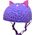 C-PREME Kask dziecięcy juniorski C-PREME LEOPARD KITTY roz. M YOUTH 8+ (54-58 cm) (NEW)