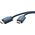Kabel Clicktronic HDMI - HDMI 1m granatowy (40988)