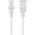 Kabel zasilający Goobay Goobay Power Cable C14 to C13. White. 3.0m