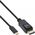 Kabel USB InLine USB-C - DisplayPort 3 m Czarny (64123)