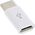 Adapter USB InLine microUSB - USB Biały  (33303I)