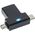 Adapter USB InLine microUSB - USB + USB-C Czarny  (35804)