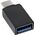 Adapter USB InLine USB-C - USB Czarny  (35805)