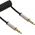 Kabel InLine Jack 3.5mm - Jack 3.5mm 0.5m srebrny (99274)