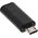 Adapter USB InLine USB-C - microUSB Czarny  (33302I)
