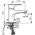 Bateria umywalkowa Ferro BTG2AVL BATERIA TIGA VERDELINE UMYW. Z OBROT. WYLEWKĄ, CHROM FERRO // BF.BTG2AVL