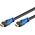 Kabel Goobay HDMI - HDMI 3m niebieski (72319)