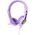 Słuchawki BuddyPhones Galaxy 3+ Fioletowe (BP-GALAXY-PURPLE)