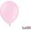 Party Deco Stiprūs balionai 27 cm Pastel Baby, rožiniai, 10 vnt. () - 26353825
