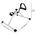 Rower stacjonarny Tunturi Minibike Basic mechaniczny