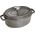 STAUB Garnek STAUB żeliwny owalny 3.2 ltr grafitowy uniwersalny
