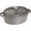 STAUB Garnek STAUB żeliwny owalny 5.5 ltr grafitowy uniwersalny