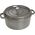 STAUB Garnek STAUB żeliwny okrągły 6.7 ltr grafitowy uniwersalny