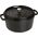 STAUB Garnek STAUB żeliwny okrągły 6.7 ltr czarny uniwersalny