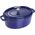 STAUB Garnek STAUB żeliwny owalny 5.5 ltr niebieski uniwersalny