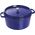 STAUB Garnek żeliwny okrągły 8.35l niebieski