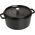 STAUB Garnek STAUB żeliwny okrągły 8.35 ltr czarny uniwersalny