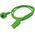 Kabel zasilający Roline ROLINE Kabel zasilający do monitora IEC 320-C13 1.8m zielony
