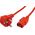 Kabel zasilający Roline ROLINE Kabel zasilający do monitora IEC 320-C13 1.8m czerwony
