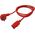 Kabel zasilający Roline ROLINE Kabel zasilający do monitora IEC 320-C13 1.8m czerwony