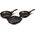 Patelnia Berlinger Haus zestaw Metallic Line Carbon Edition 20 24 28cm