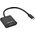 Adapter USB InLine USB-C - VGA Czarny  (64104B)