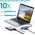 Stacja/replikator Choetech HUB-M19 USB-C (HUB-M19 GRAY)