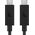 Kabel USB Angelbird USB-C - USB-C 1 m Czarny (USB32CC100)