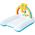 Bestway Mata do przewijania, przewijak dmuchany 81 x 63 x 46 cm Bestway 52241