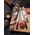 WMF Chiński tasak WMF Grand Gourmet 28,5 cm, specjalna stal ostrza, kuty nóż, cięcie wydajności, ostrze 15 cm