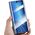 Pokrowiec Smart Clear View do Huawei Y6P niebieski