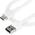 Kabel USB StarTech USB-A - USB-C 1 m Biały (RUSB2AC1MW)