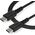Kabel USB StarTech USB-C - USB-C 2 m Czarny (RUSB2CC2MB)