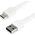 Kabel USB StarTech USB-A - USB-C 2 m Biały (RUSB2AC2MW)