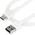 Kabel USB StarTech USB-A - USB-C 2 m Biały (RUSB2AC2MW)