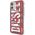 DIESEL SNAP CASE CLEAR IPHONE 12 MINI CZERWONY standard