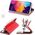 Etui SAMSUNG GALAXY A42 5G portfel z klapką Flip Magnet czerwone